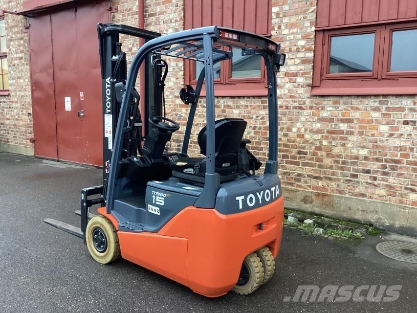 Toyota 8FBE15T Elektrikli forkliftler