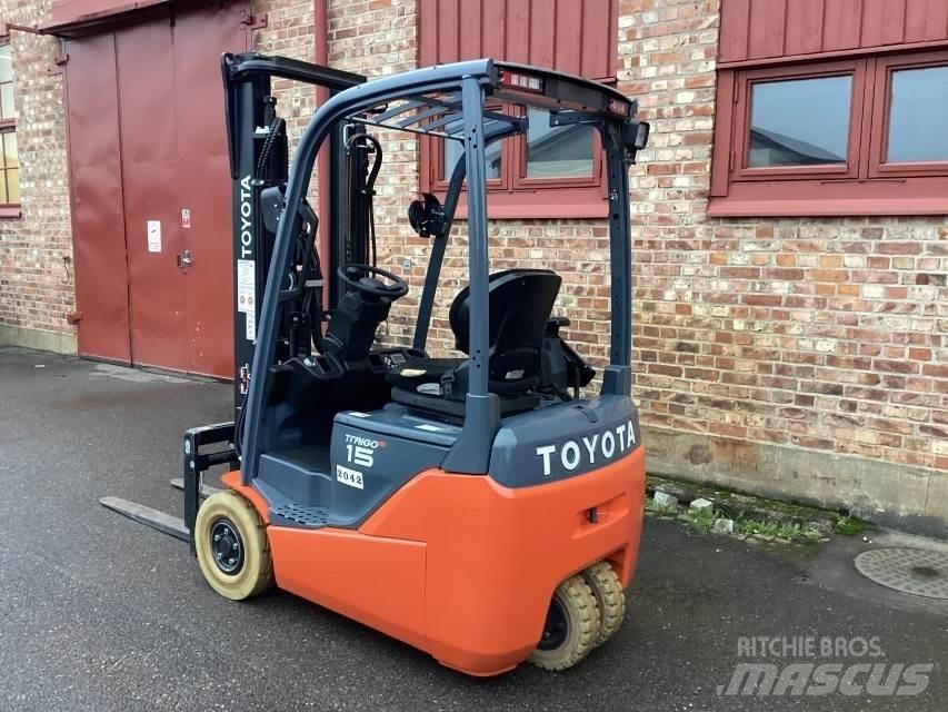 Toyota 8FBE15T Elektrikli forkliftler