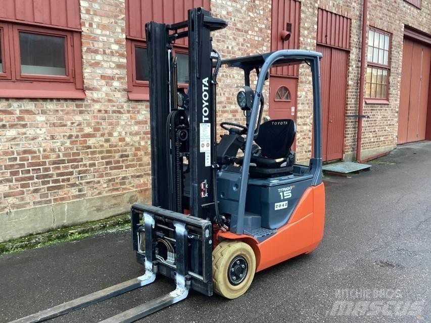 Toyota 8FBE15T Elektrikli forkliftler