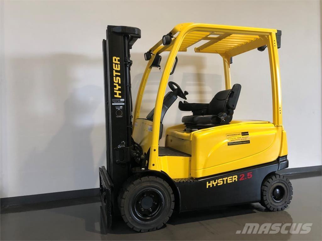 Hyster J2.5XN 717 Elektrikli forkliftler