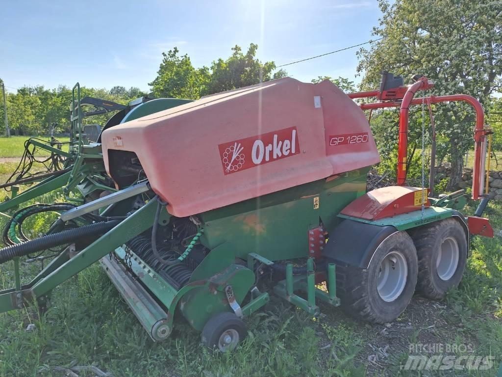 Orkel GP1260 Rulo balya makinalari