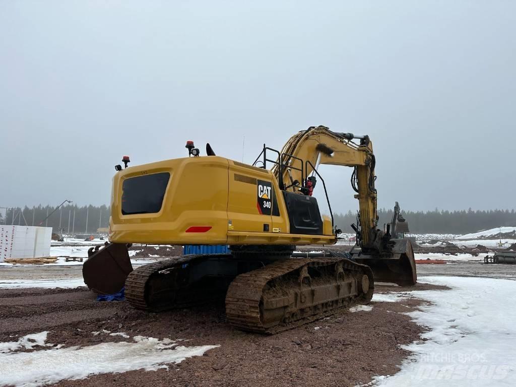 CAT 340 Paletli ekskavatörler