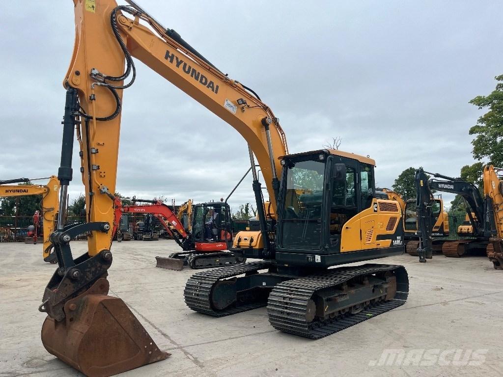 Hyundai HX140LC Paletli ekskavatörler