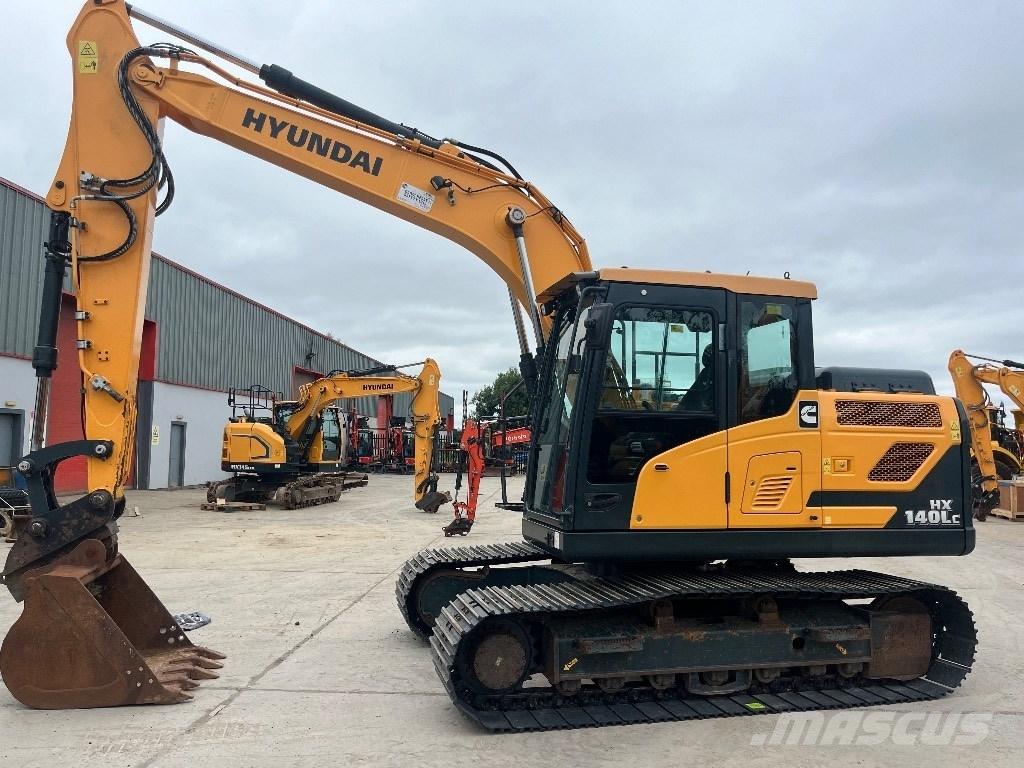 Hyundai HX140LC Paletli ekskavatörler