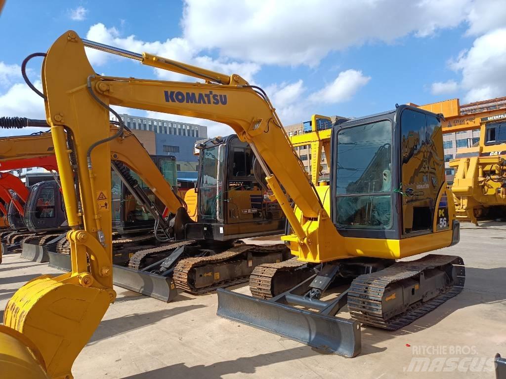 Komatsu PC 56 Mini ekskavatörler, 7 tona dek