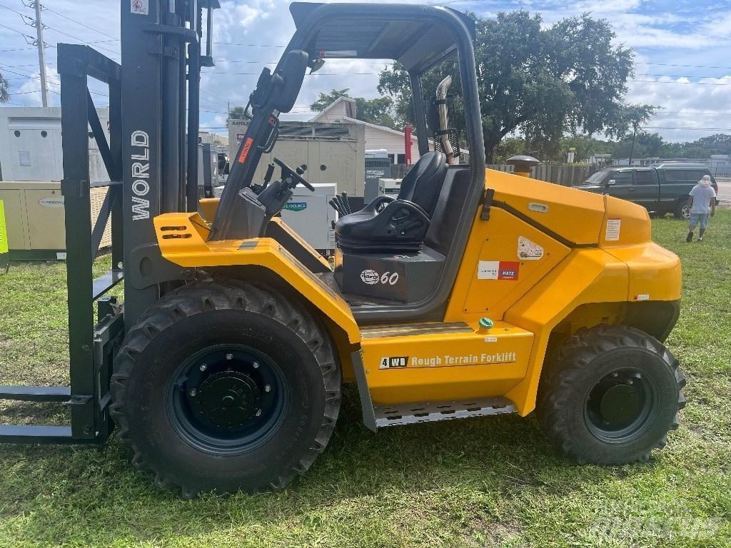 World WRTD60 Arazi tipi forklift