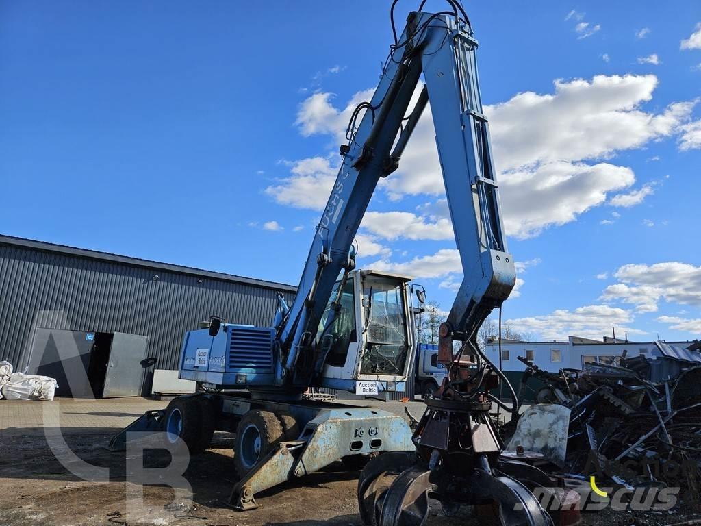 Fuchs MHL 320 Lastik tekerli ekskavatörler