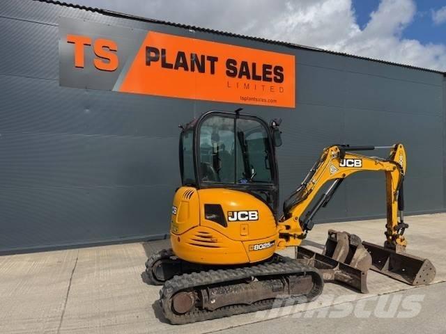 JCB 8025 ZTS Mini ekskavatörler, 7 tona dek