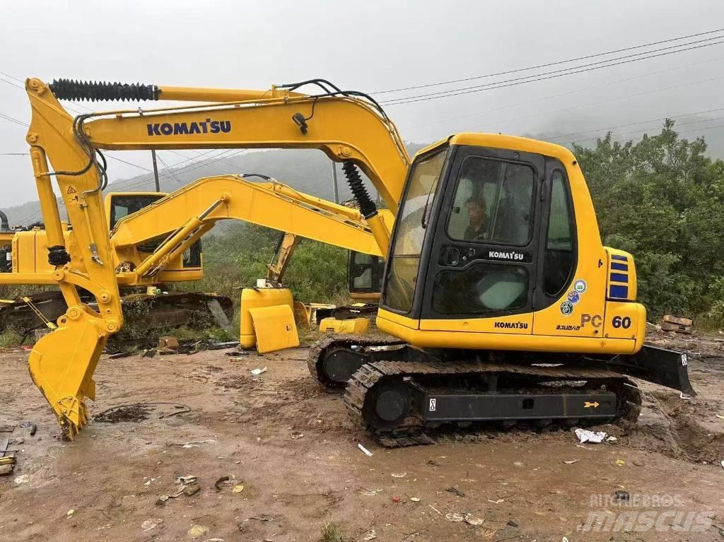 Komatsu PC 60 Mini ekskavatörler, 7 tona dek