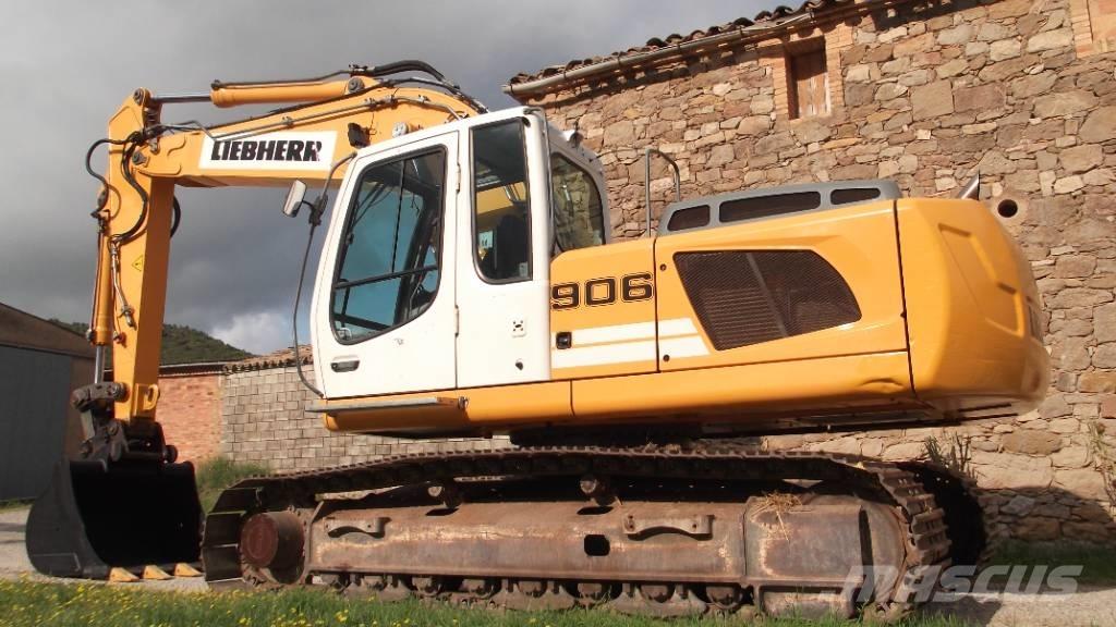 Liebherr R 906 LC Paletli ekskavatörler