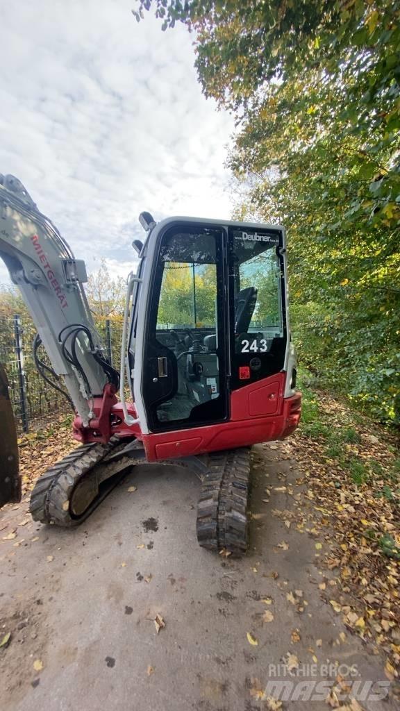Takeuchi TB 240 Mini ekskavatörler, 7 tona dek