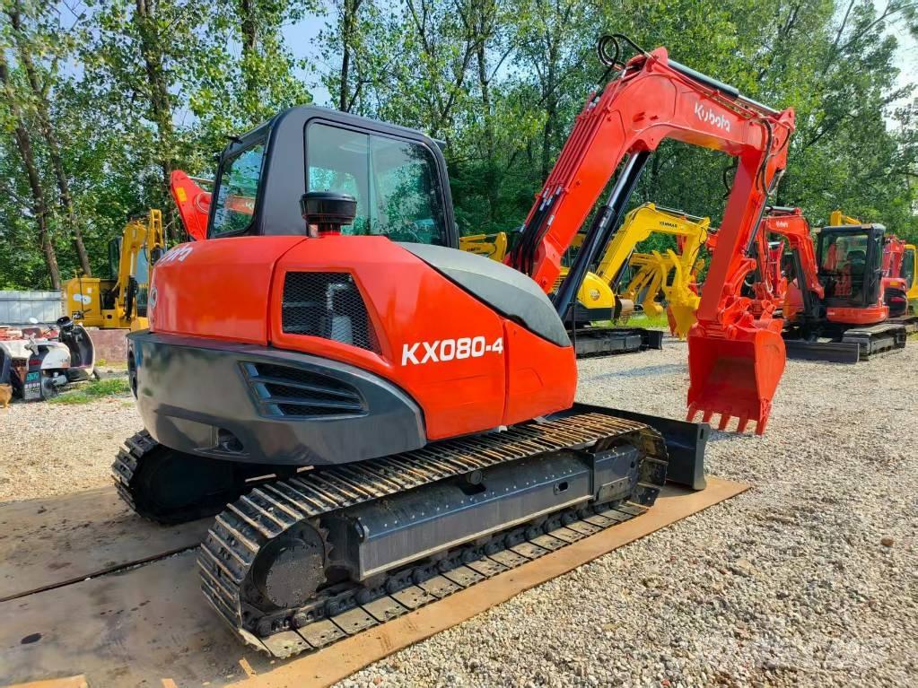 Kubota KX 080 Mini ekskavatörler, 7 tona dek