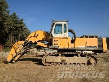 Liebherr R 974 B HD Paletli ekskavatörler