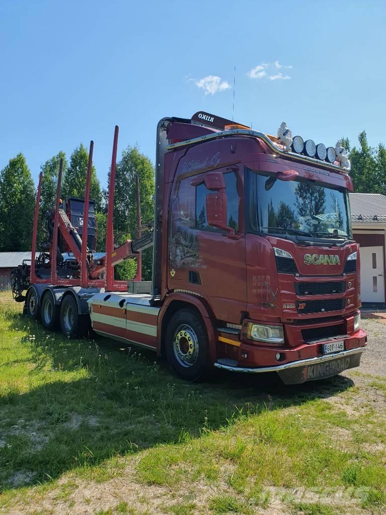 Scania R 650 Tomruk kamyonlari