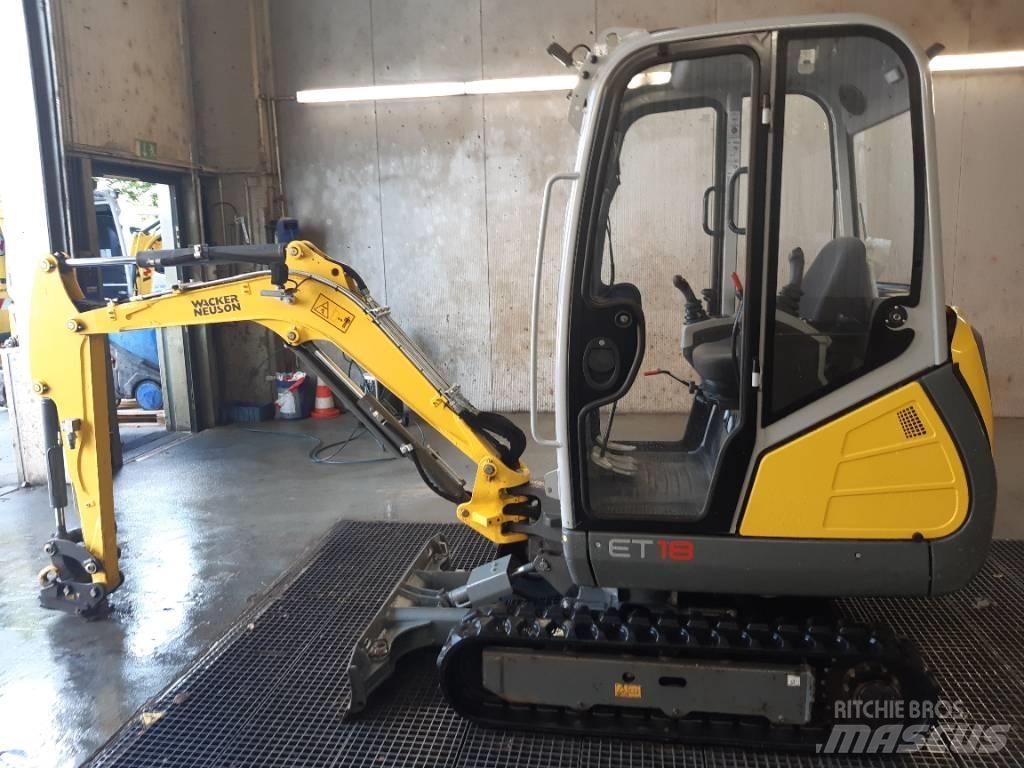 Wacker Neuson ET18 Paletli ekskavatörler