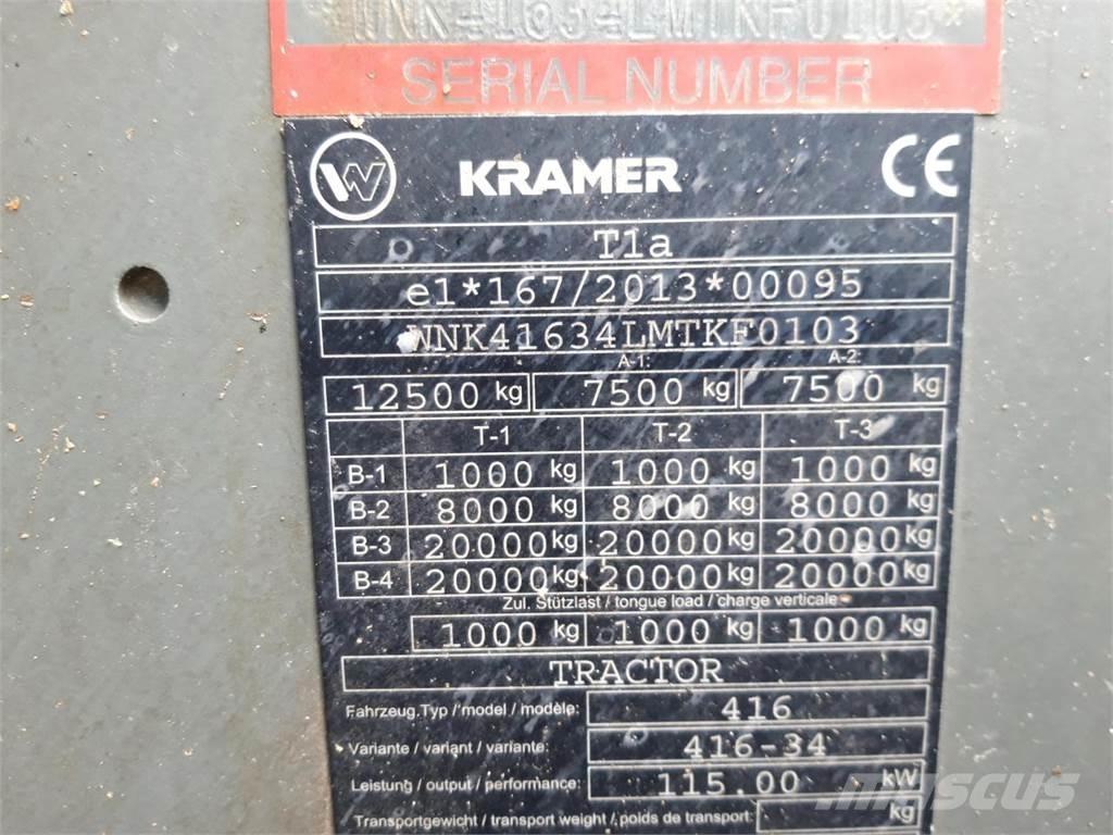 Kramer KT557 Tarimsal teleskopik yükleyiciler