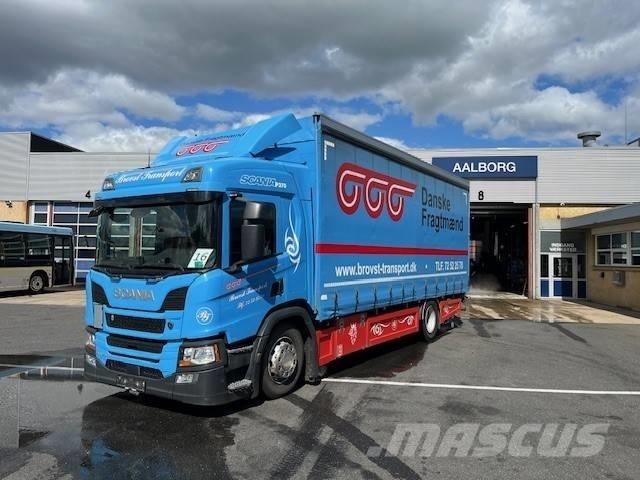 Scania P 370 Kayar tenteli kamyonlar