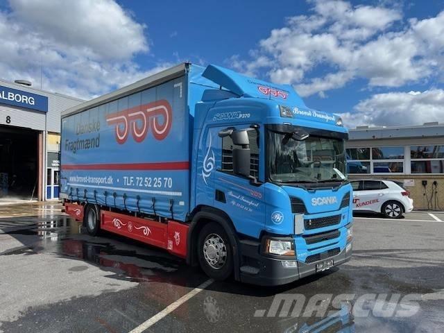 Scania P 370 Kayar tenteli kamyonlar