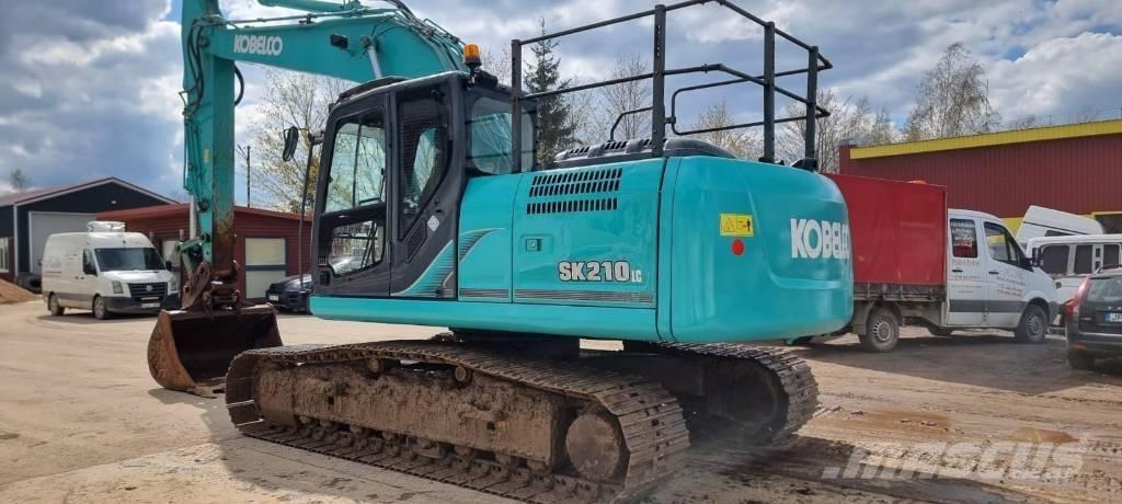 Kobelco SK 210 LC-9 Paletli ekskavatörler
