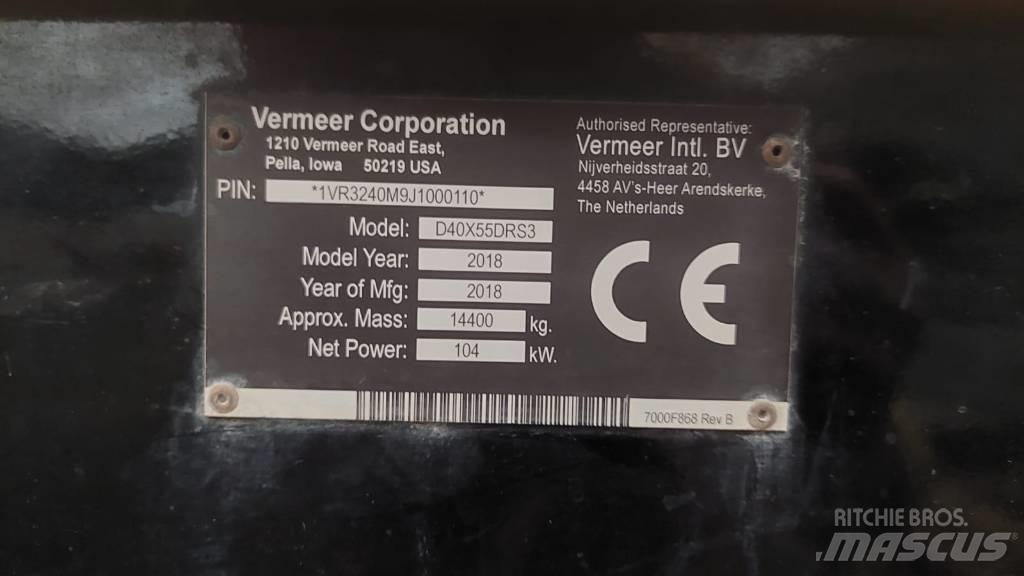 Vermeer D40x55DR S3 Yatay sondaj makineleri