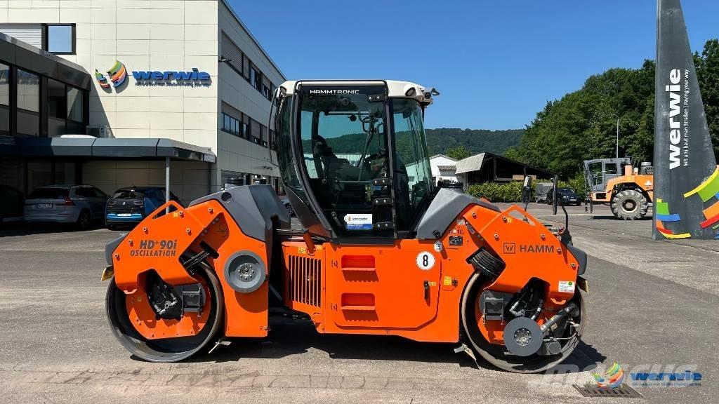 Hamm HD+ 90i VO-S Çift tamburlu silindirler