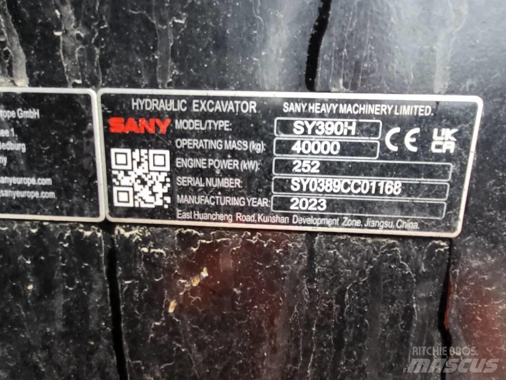 Sany SY390H Paletli ekskavatörler