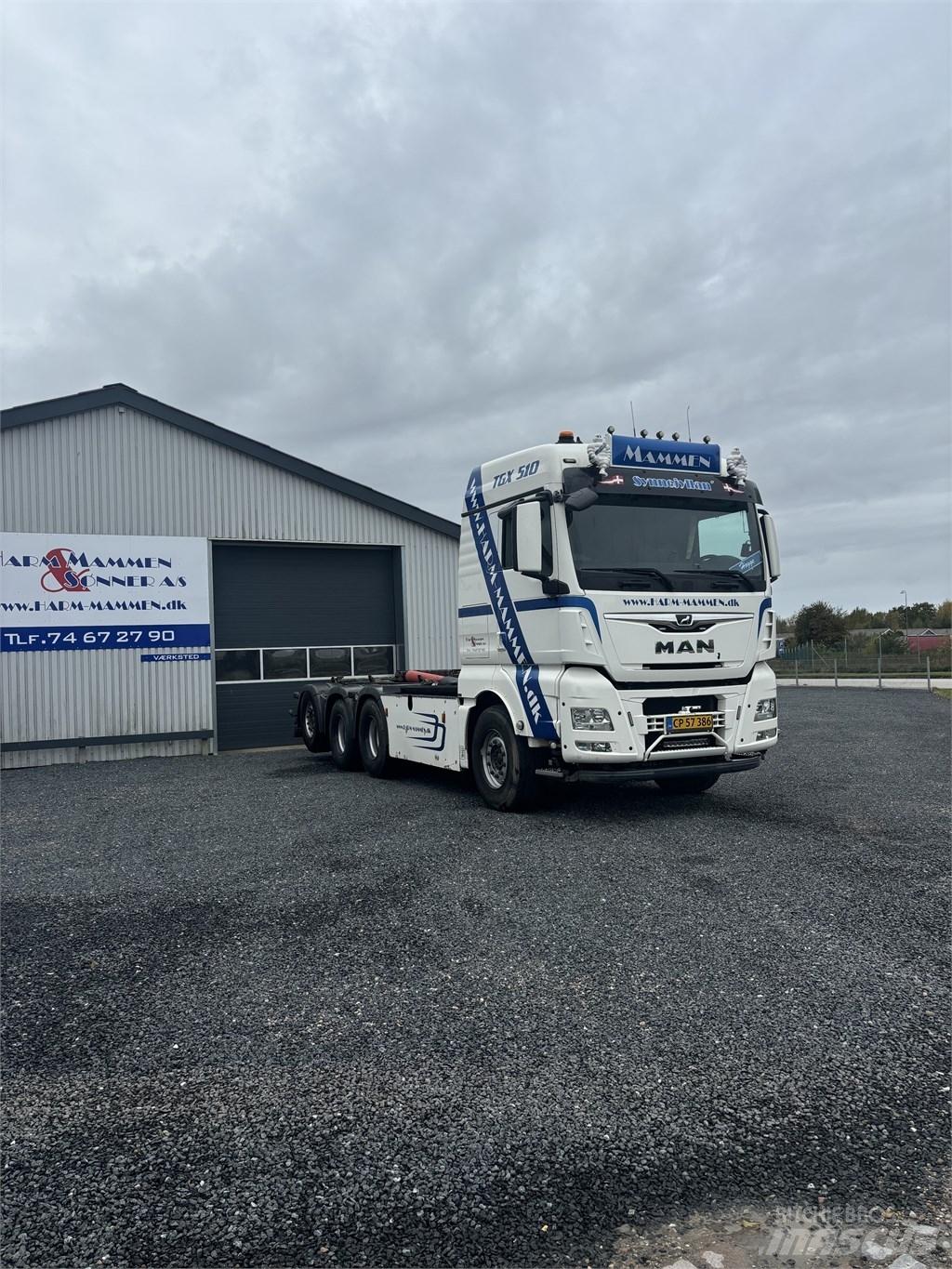 MAN TGX 35.510 Vinçli kamyonlar