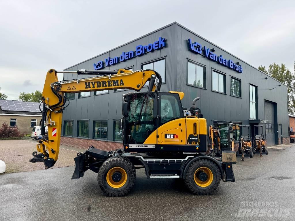 Hydrema MX16G Lastik tekerli ekskavatörler