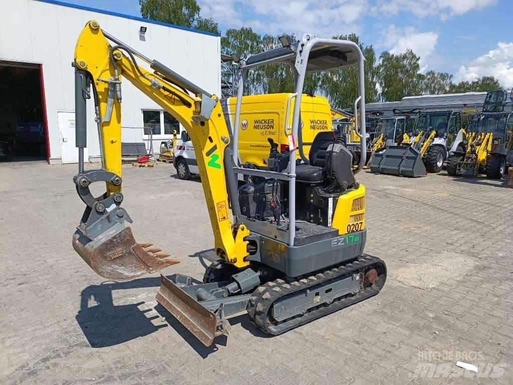 Wacker Neuson EZ17e Paletli ekskavatörler