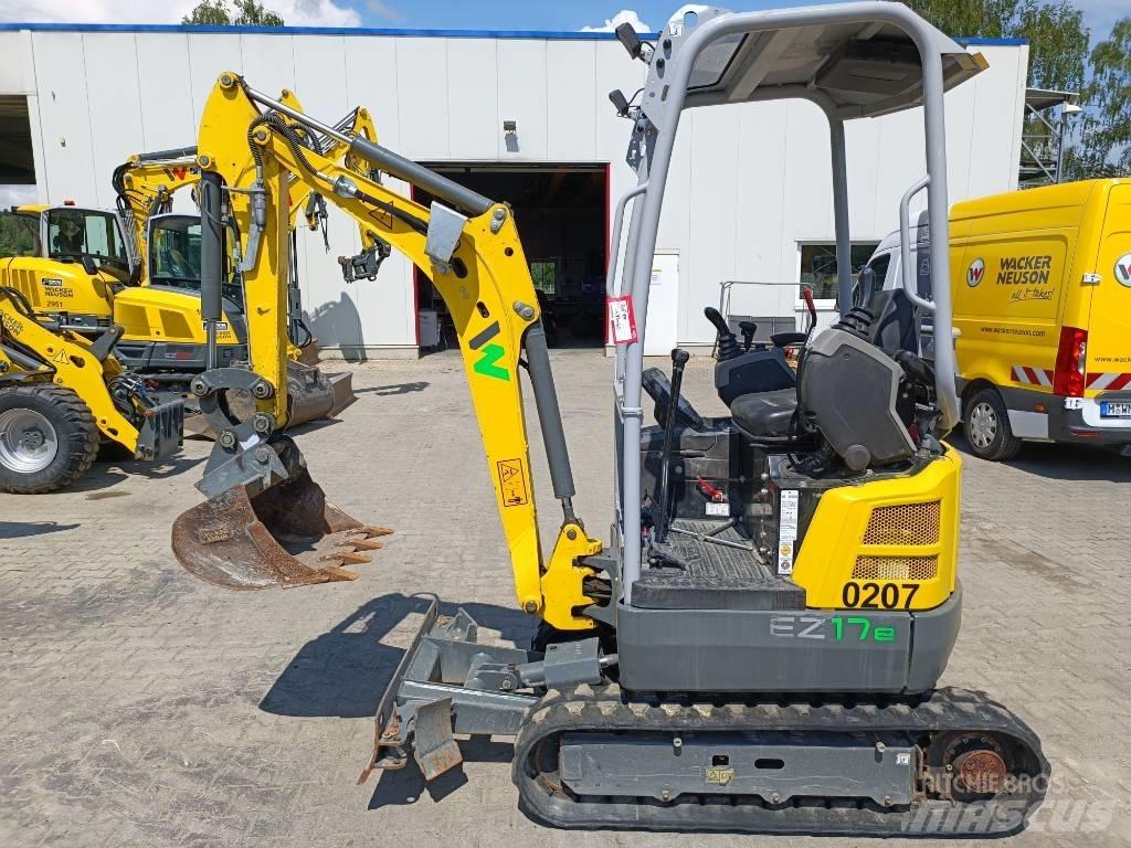 Wacker Neuson EZ17e Paletli ekskavatörler