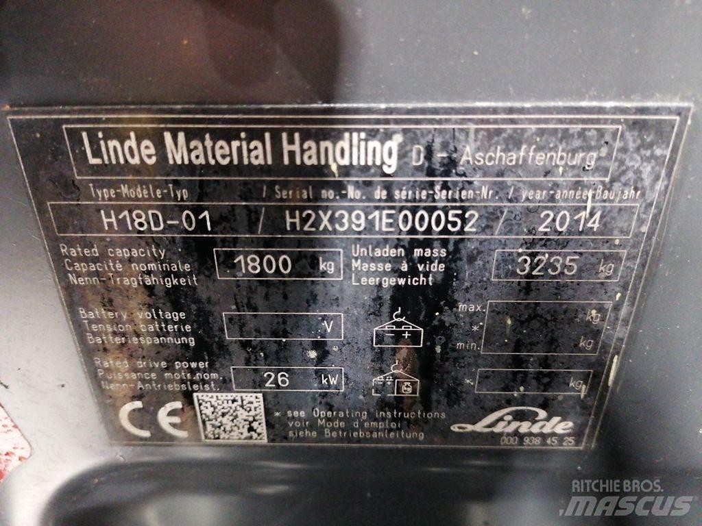 Linde H18D-01 Dizel forkliftler