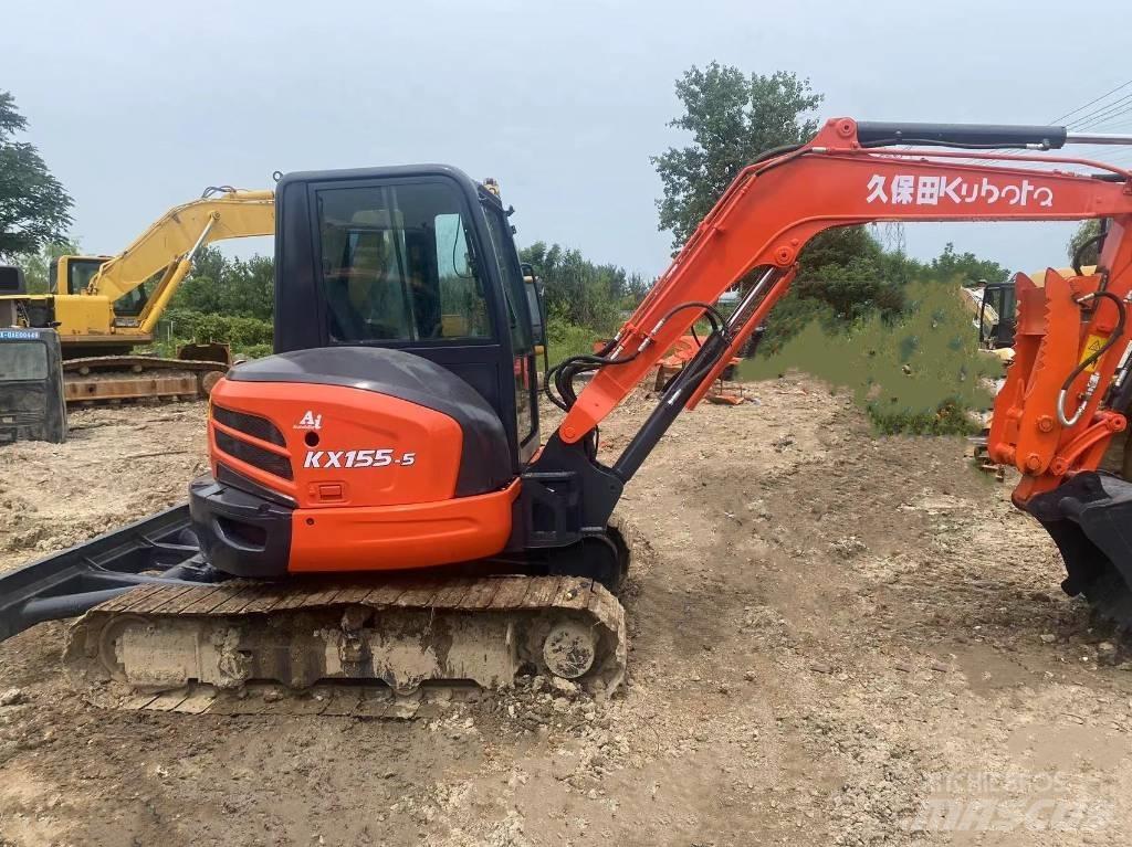 Kubota KX 155 Mini ekskavatörler, 7 tona dek