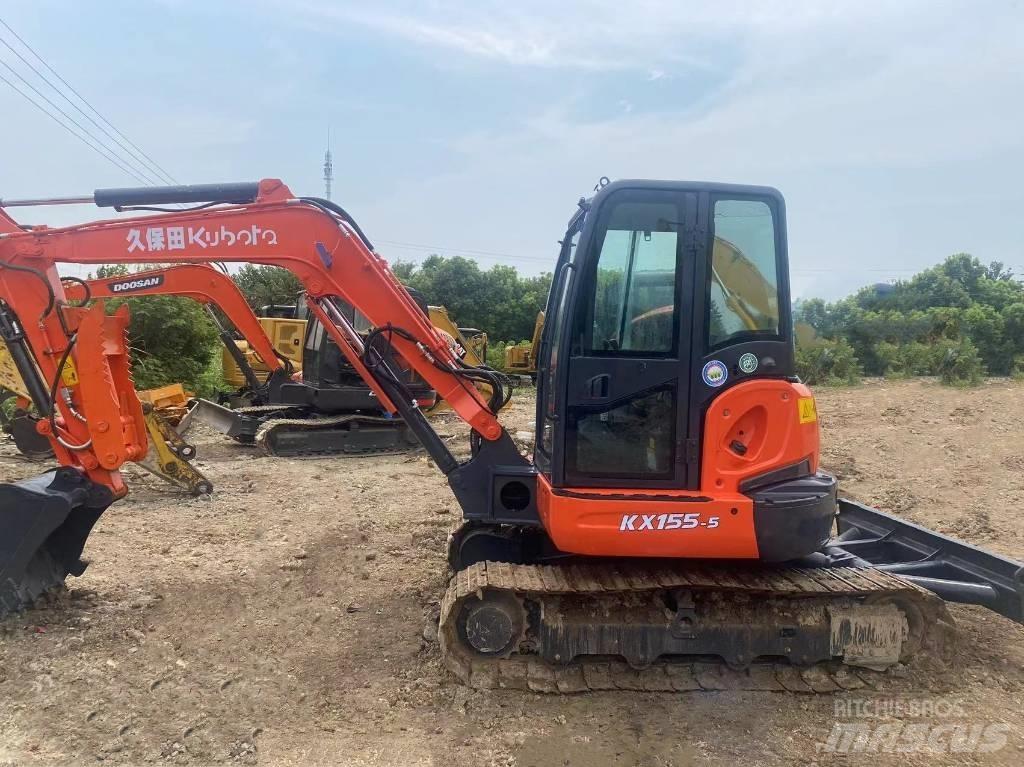 Kubota KX 155 Mini ekskavatörler, 7 tona dek