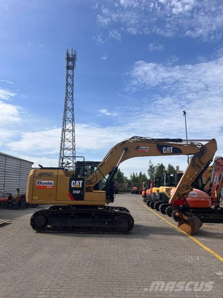 CAT 316FL Paletli ekskavatörler