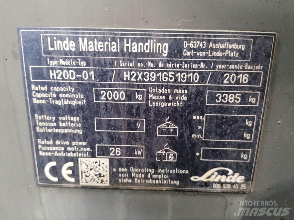 Linde H20D-01 Dizel forkliftler