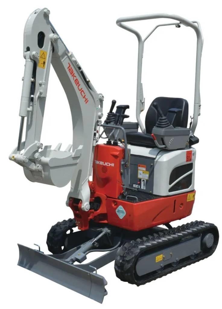 Takeuchi TB210R Mini ekskavatörler, 7 tona dek
