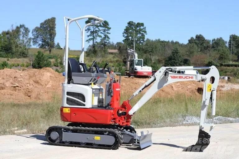 Takeuchi TB210R Mini ekskavatörler, 7 tona dek