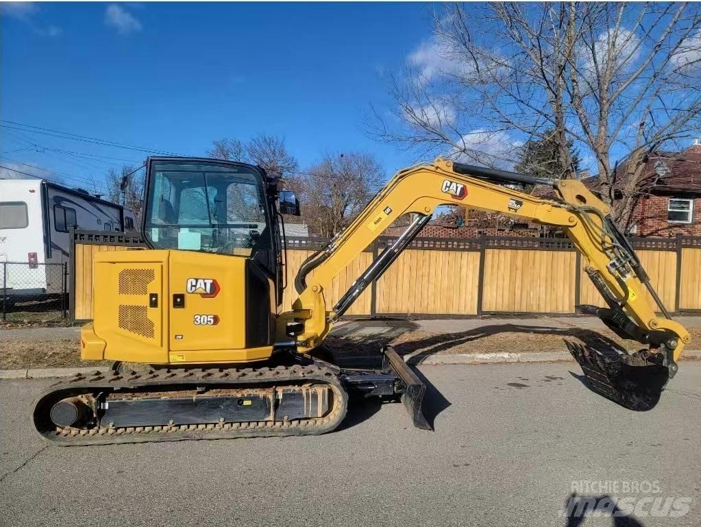 CAT 305 CR Mini ekskavatörler, 7 tona dek
