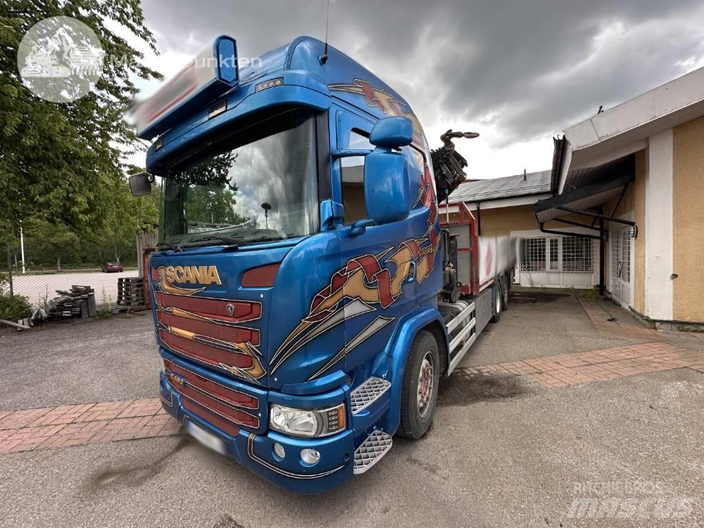 Scania G 490 Araç üzeri vinçler