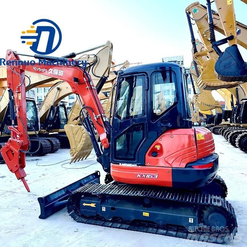 Kubota KX163 Mini ekskavatörler, 7 tona dek