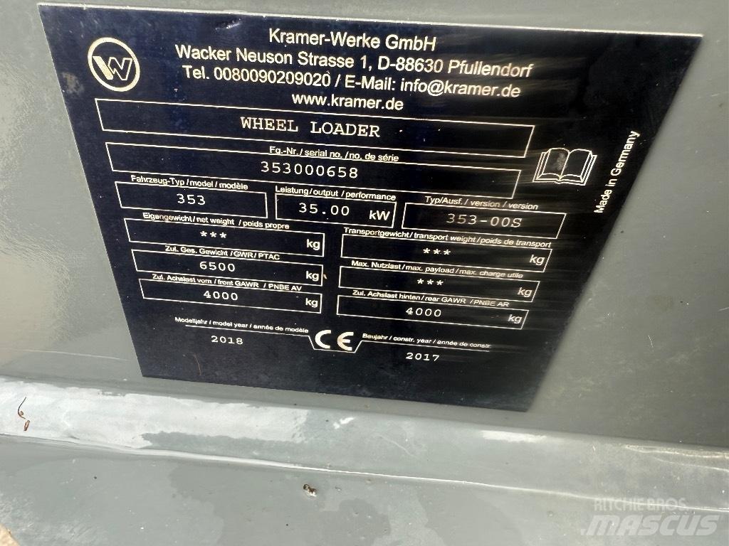 Kramer 5075 Tekerlekli yükleyiciler