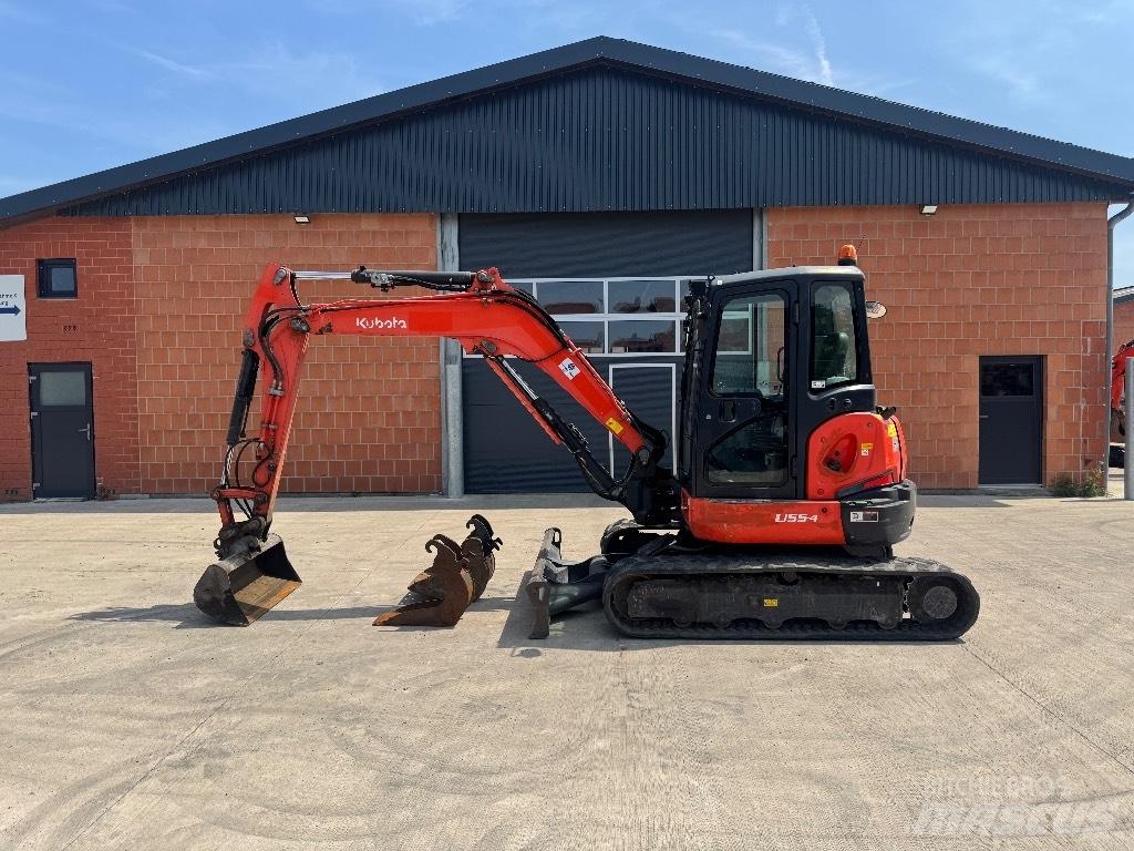 Kubota U 55-4 Mini ekskavatörler, 7 tona dek