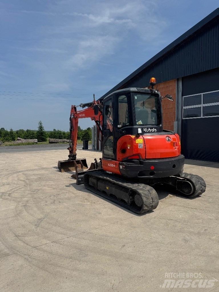 Kubota U 55-4 Mini ekskavatörler, 7 tona dek
