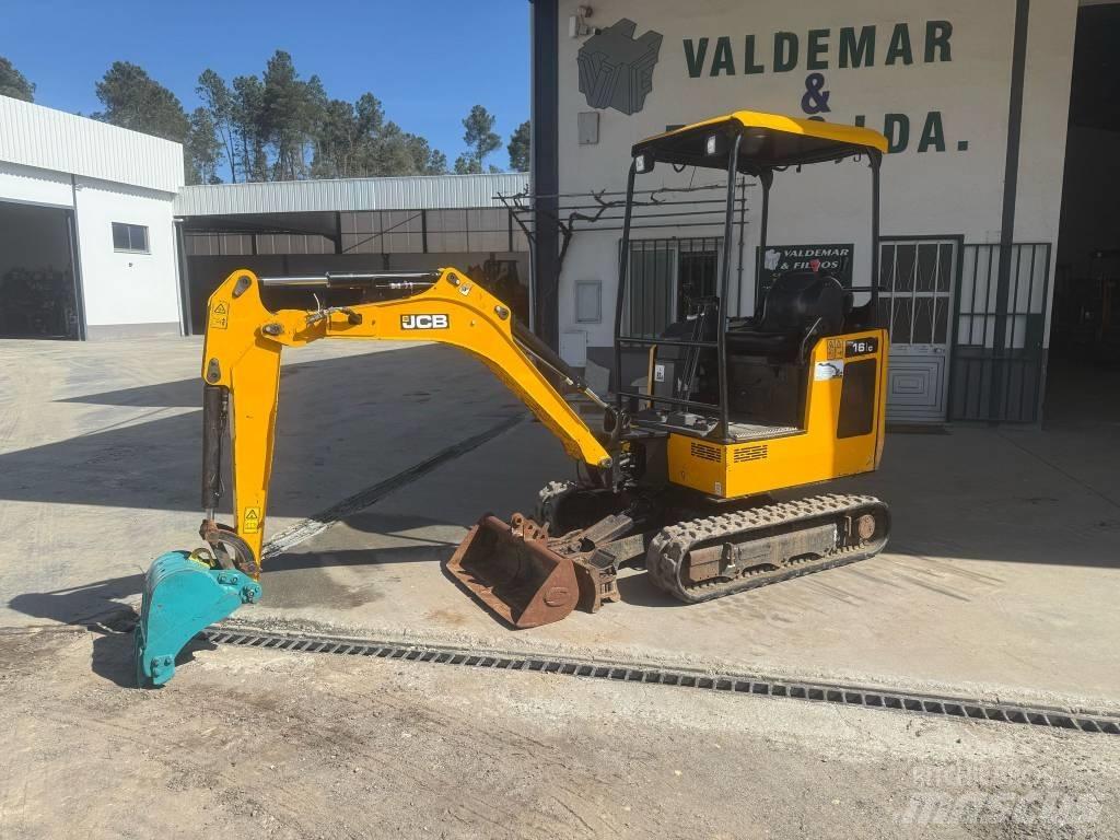 JCB 16 C-1 Mini ekskavatörler, 7 tona dek
