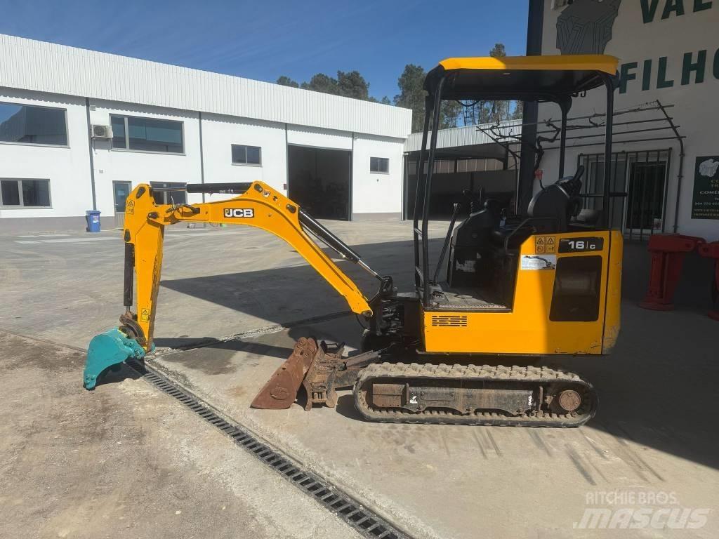 JCB 16 C-1 Mini ekskavatörler, 7 tona dek