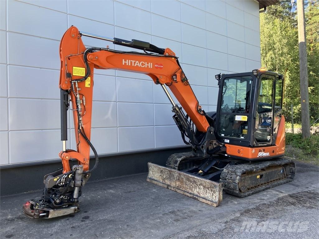 Hitachi ZX 65 USB-6 Mini ekskavatörler, 7 tona dek