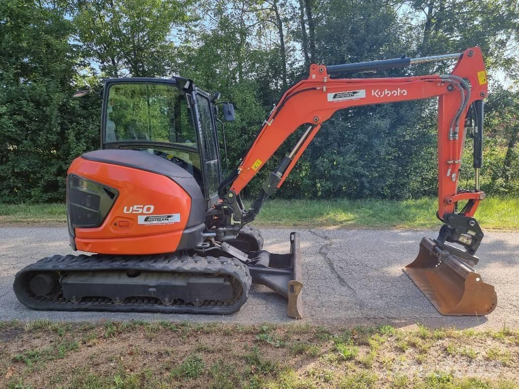 Kubota U 50-5 Mini ekskavatörler, 7 tona dek