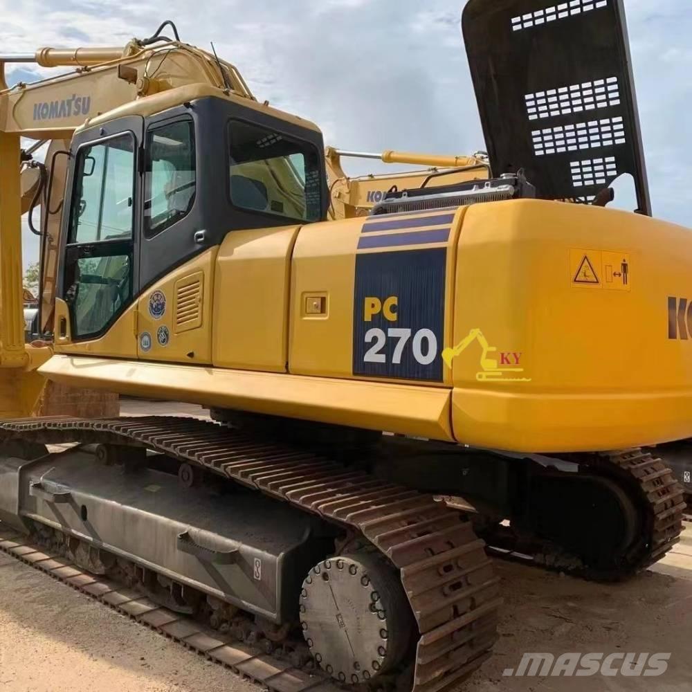 Komatsu PC 270 Paletli ekskavatörler