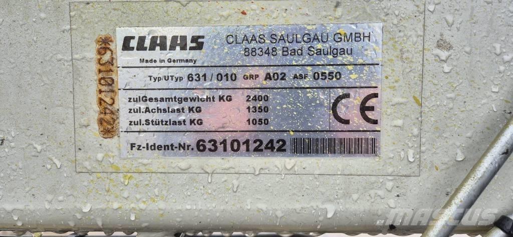 CLAAS Volto 1320 T Kombine tirmiklar