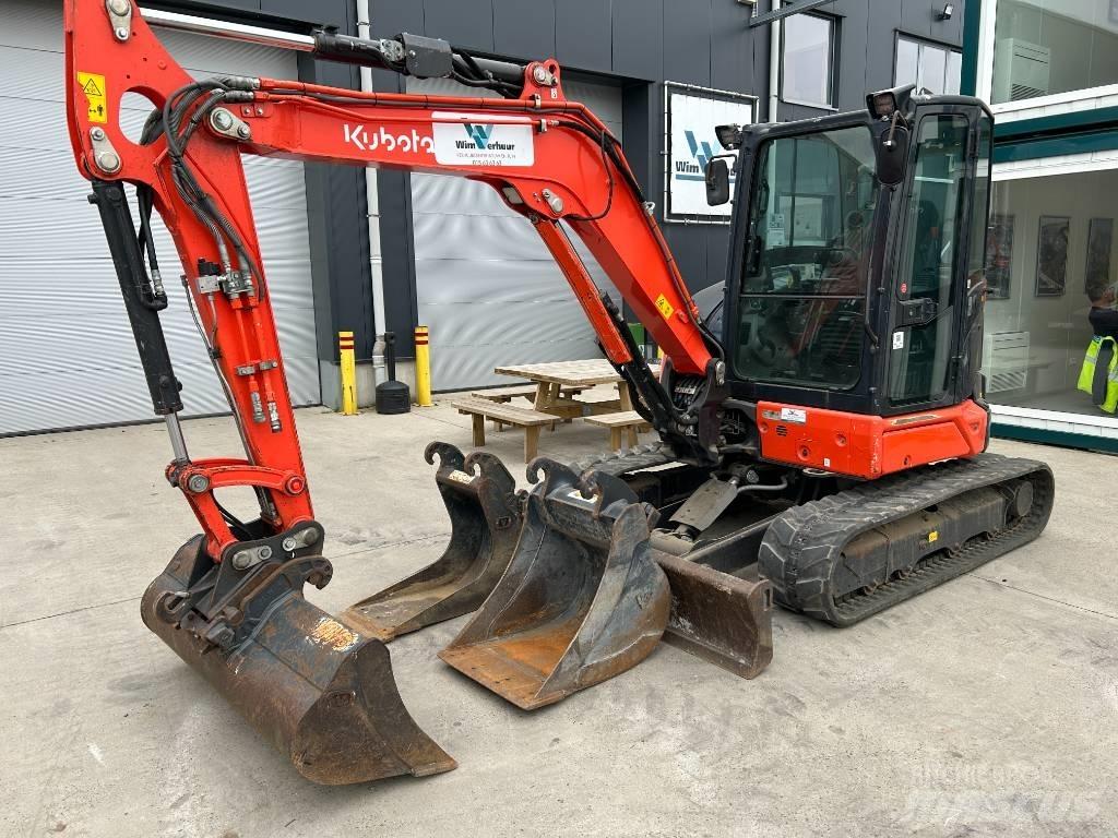 Kubota U 50 Mini ekskavatörler, 7 tona dek